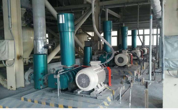 安徽國(guó)禎環(huán)保節(jié)能集團(tuán)三葉羅茨風(fēng)機(jī)使用現(xiàn)場(chǎng)