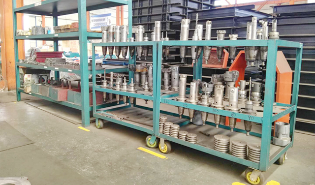 車(chē)間工具擺放