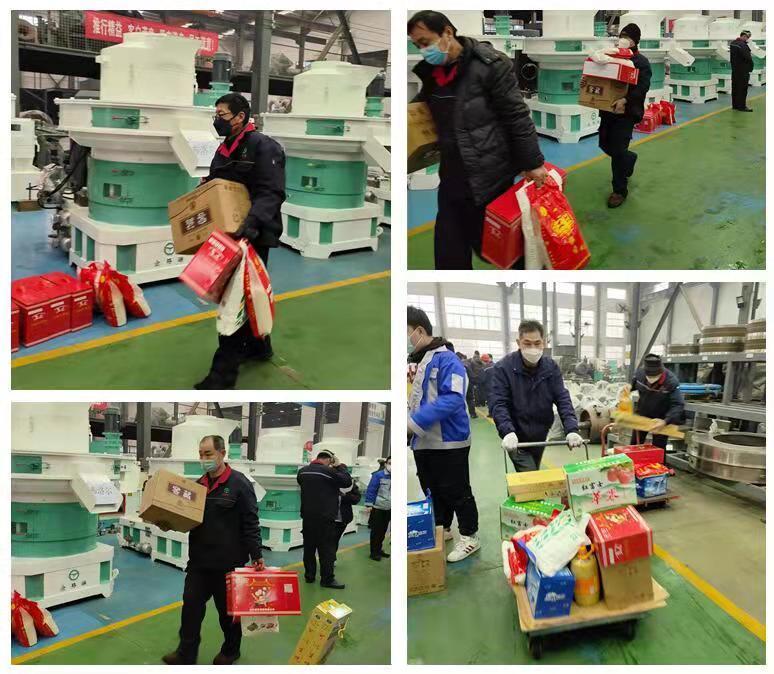 迎新春 送福利——章丘豐源機(jī)械給員工送春節(jié)福利啦