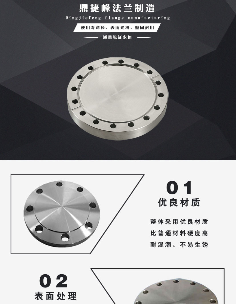 國標帶孔對焊法蘭盲板